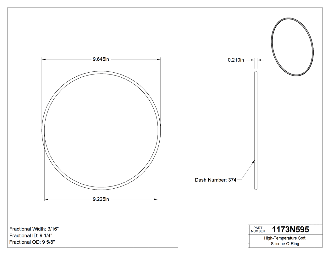 Technical drawing - 1173N595